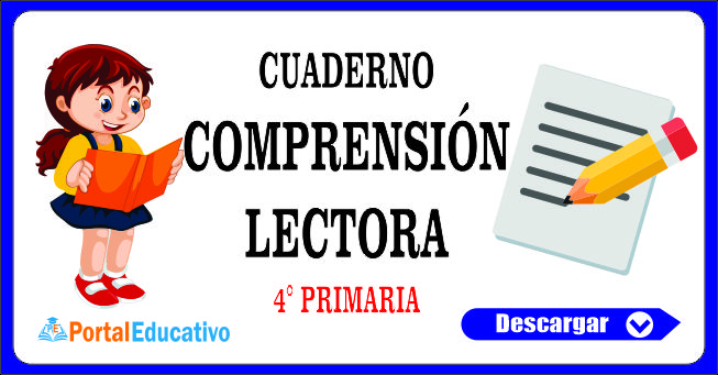 CUADERNILLO DE COMPRENSION LECTORA 4° PRIMARIA